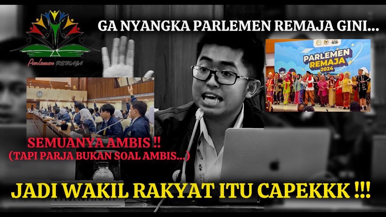 SHOCK BANGET PARLEMEN REMAJA 2024 TERNYATA GINI… ! | Episode #50 | Vlog #8 | Ah… Mbolah !