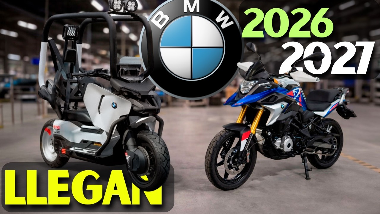 🏍️ Motos BMW 2026 2027: Las 7 Nuevos modelos que llegan - tecnologías