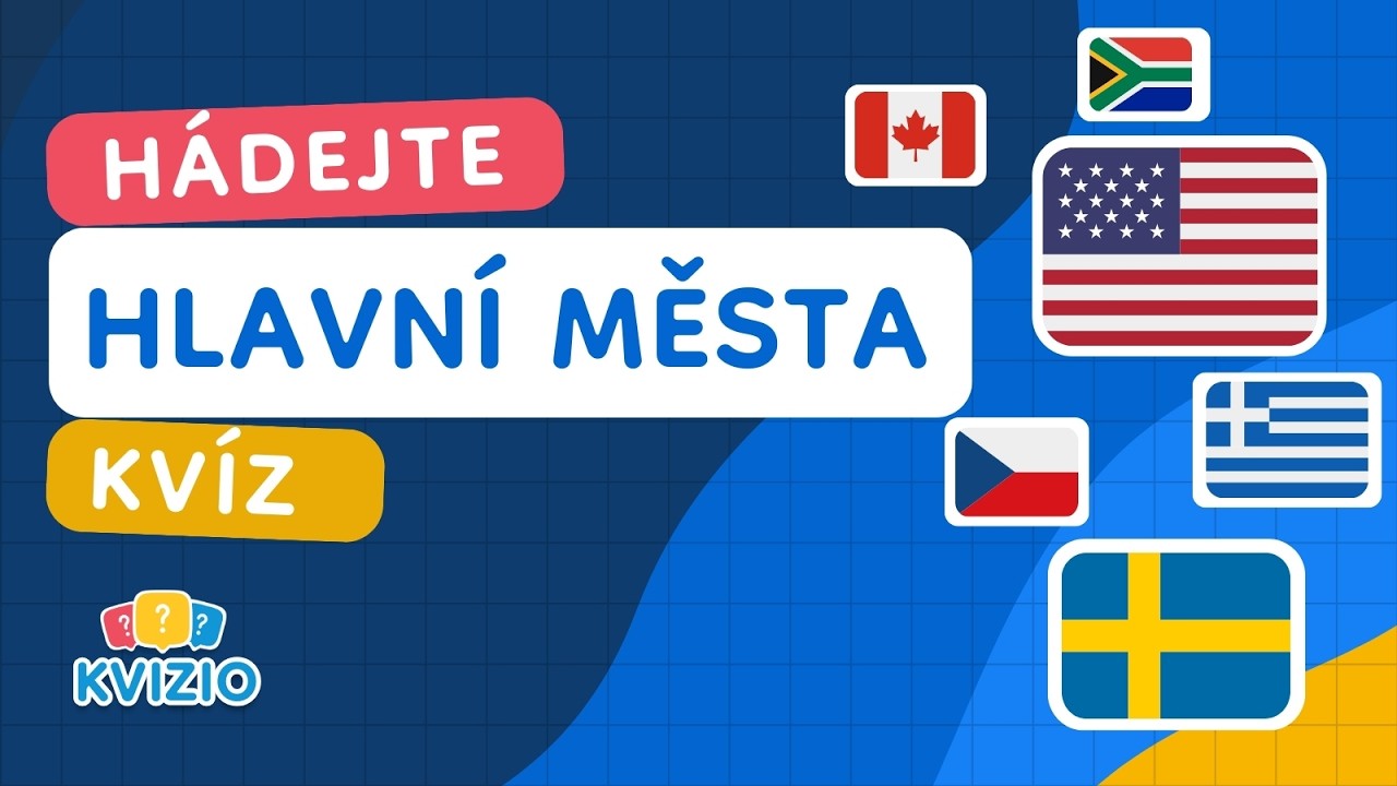 Uhádnete hlavní města ? 🌍 Kvíz hlavních měst států světa