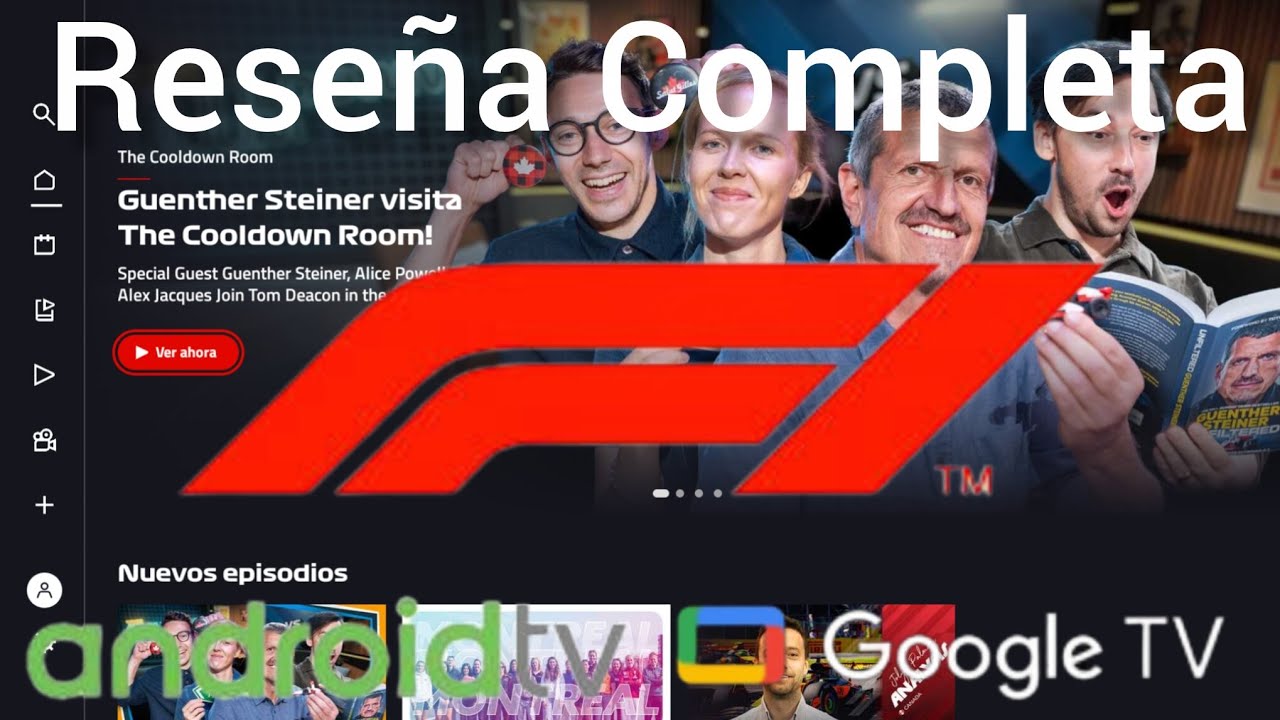 Full review of F1 TV for Android TV and Google TV