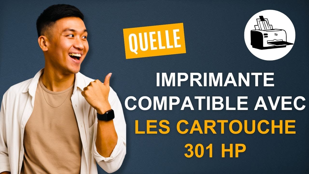 Quelle imprimante compatible avec les cartouches 301 HP