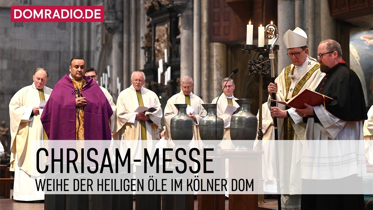 Chrisam-Messe im Kölner Dom am 14.04.2025 mit Erzbischof Rainer Maria Kardinal Woelki