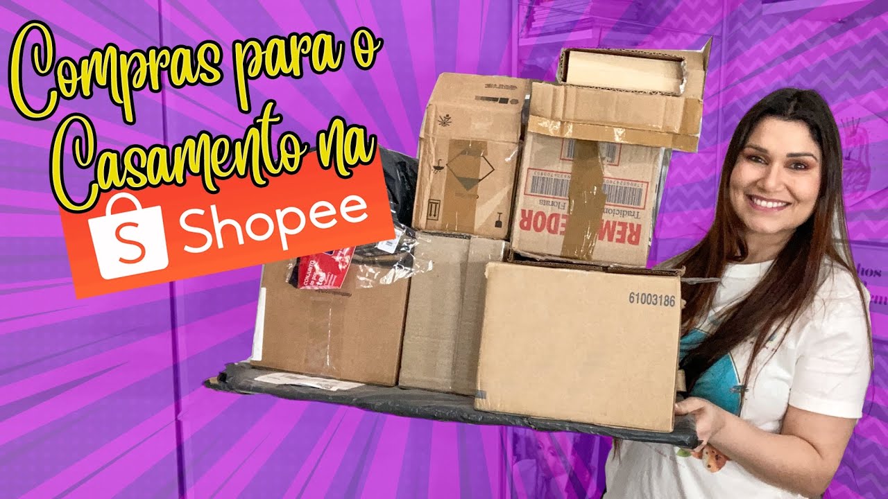DIARIO DA NOIVA #10 - COMPRINHAS NA SHOPEE PARA O CASAMENTO | CASAR GASTANDO POUCO - PARTE 2