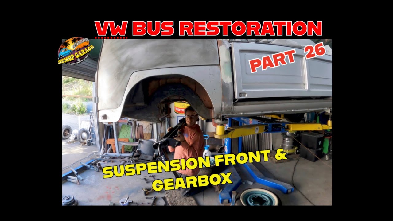 Я построил этот Volkswagen Single Cab 1954 года из груды ржавого металла. #VolkswagenRestoration
