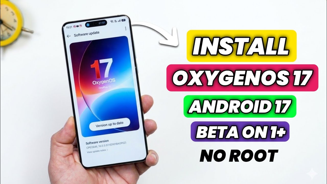 Install OxygenOS 17 (Android 17) on ANY OnePlus Phone | How To Install Oxygen OS 17