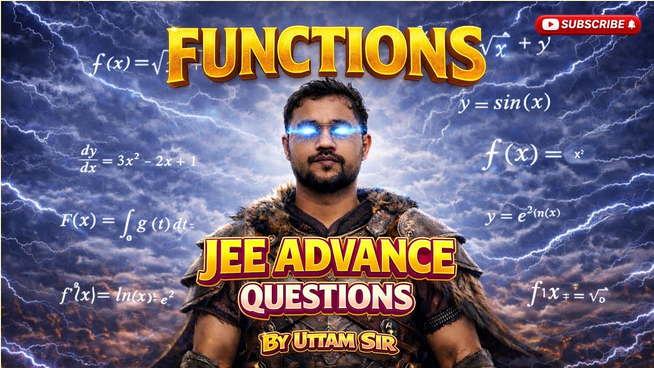 Functional equation in one variable - most important for jee advanced, jee main ,Bitsat exam 
