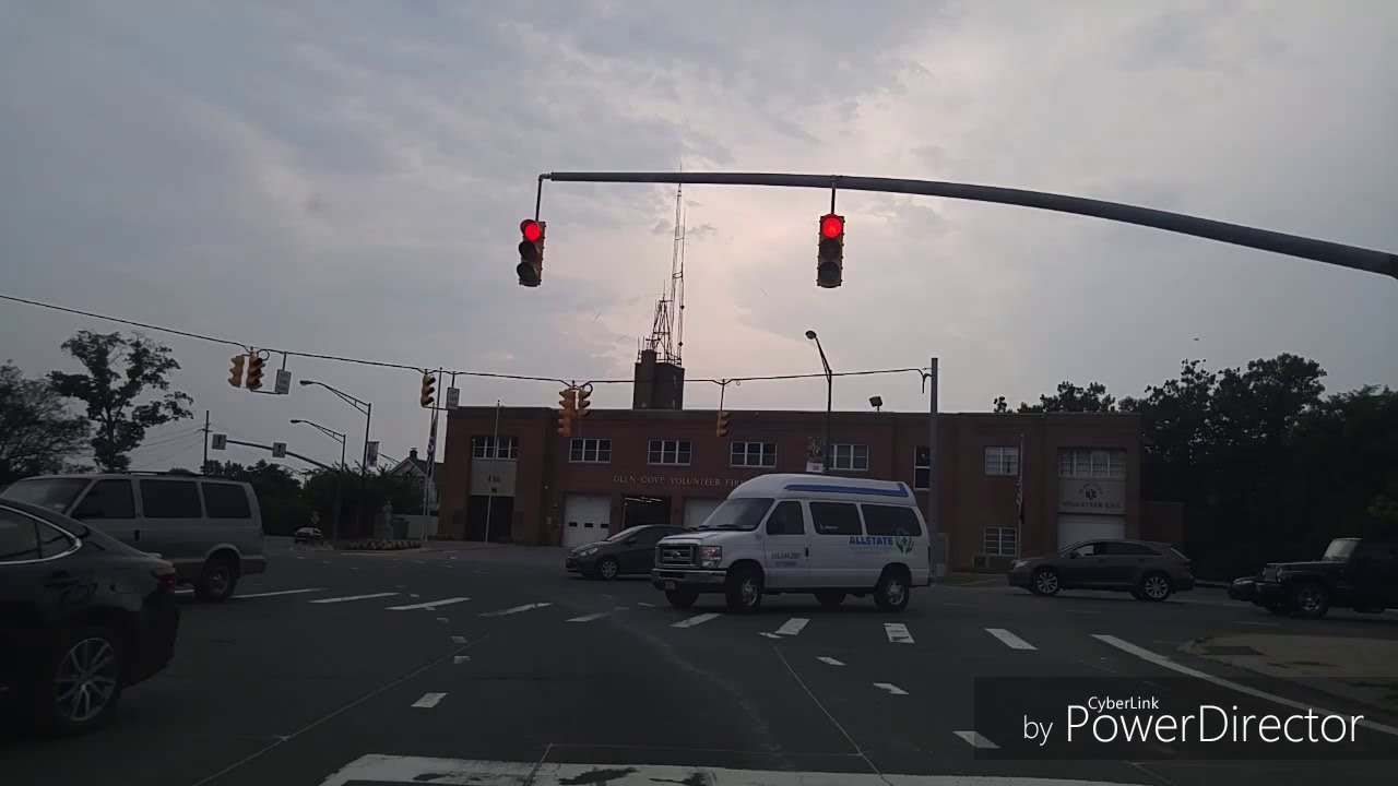 Driving from Glen Cove to Jericho in Nassau,New York