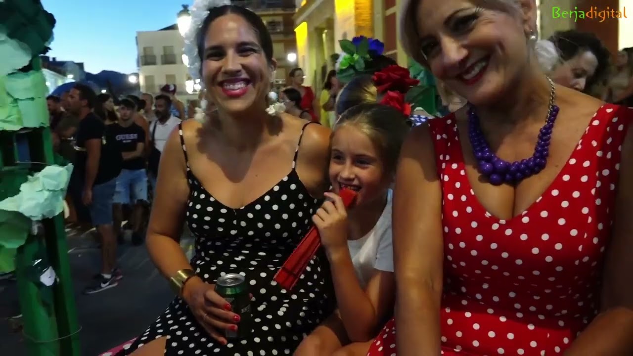 Desfile de carrozas de la Feria de Berja 2023