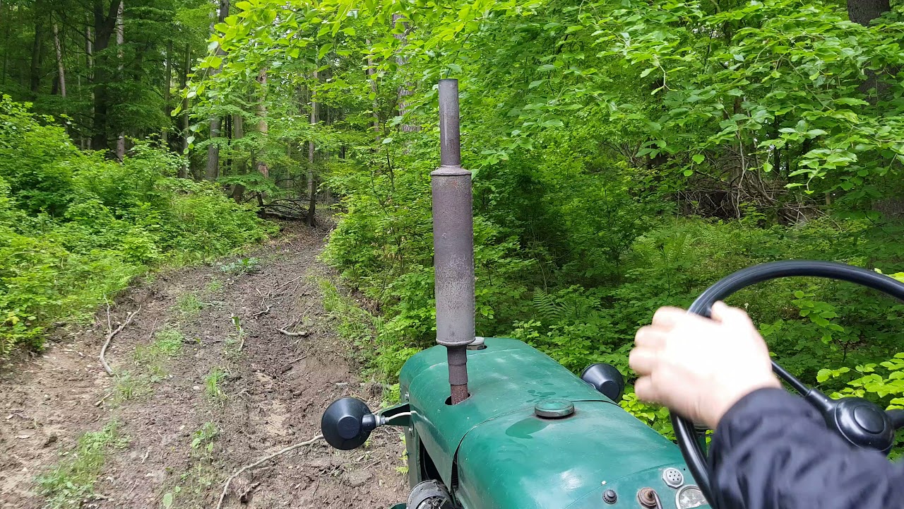 Zetor 25 v lese