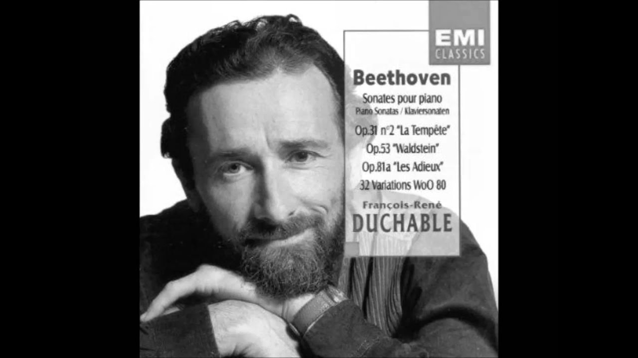 FRANCOIS-RENE DUCHABLE plays BEETHOVEN Sonata No 21 "Waldstein" (1995)