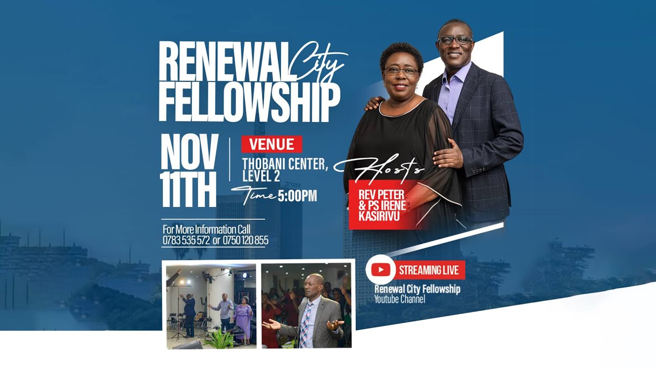 Renewal City Fellowship | Thobani Center #11th November 2025