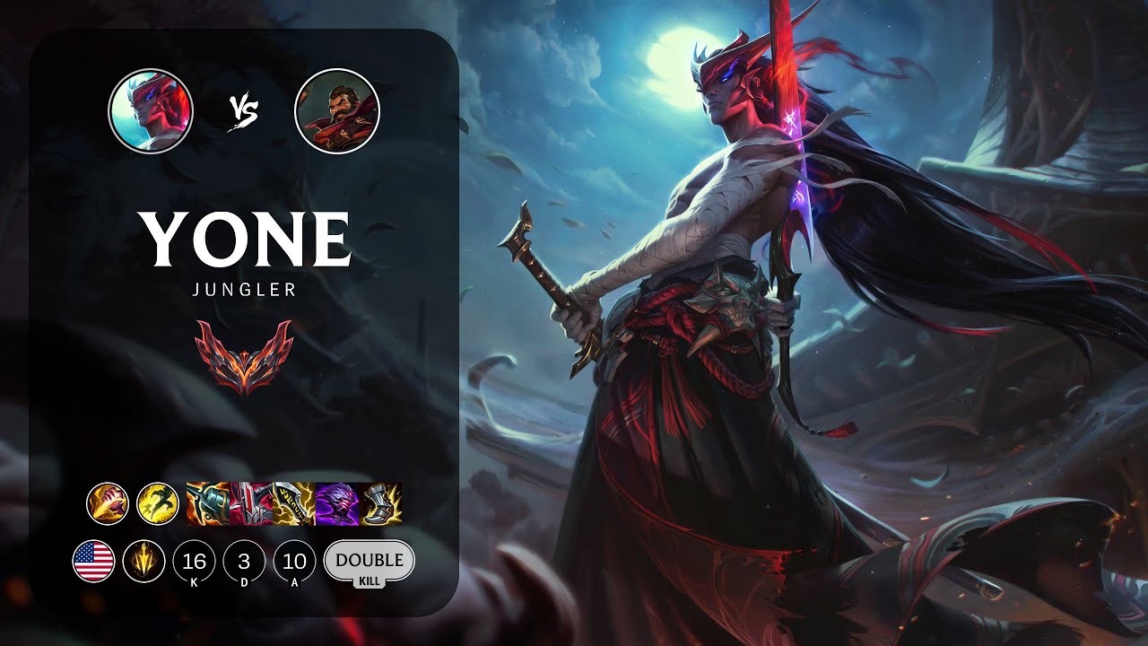 Yone Jungle vs Graves - NA Grandmaster Patch 14.3