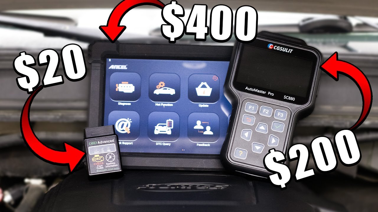 Дешевые и дорогие считыватели OBD2