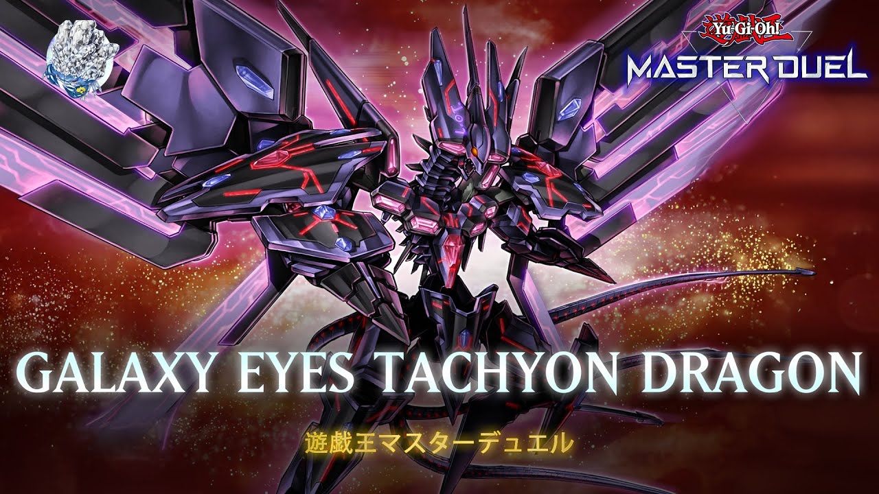 Tachyon - Number 107: Galaxy-Eyes Tachyon Dragon / Space-Time Vortex | Yu-Gi-Oh! Master Duel