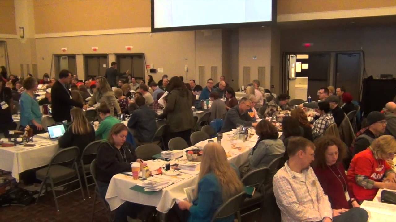 BCTF AGM 2015 - 700 teachers hard at work in Victoria