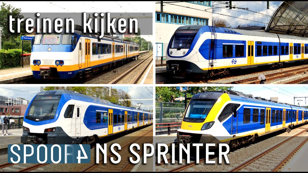 TREINEN KIJKEN: Alle SPRINTERS van NS