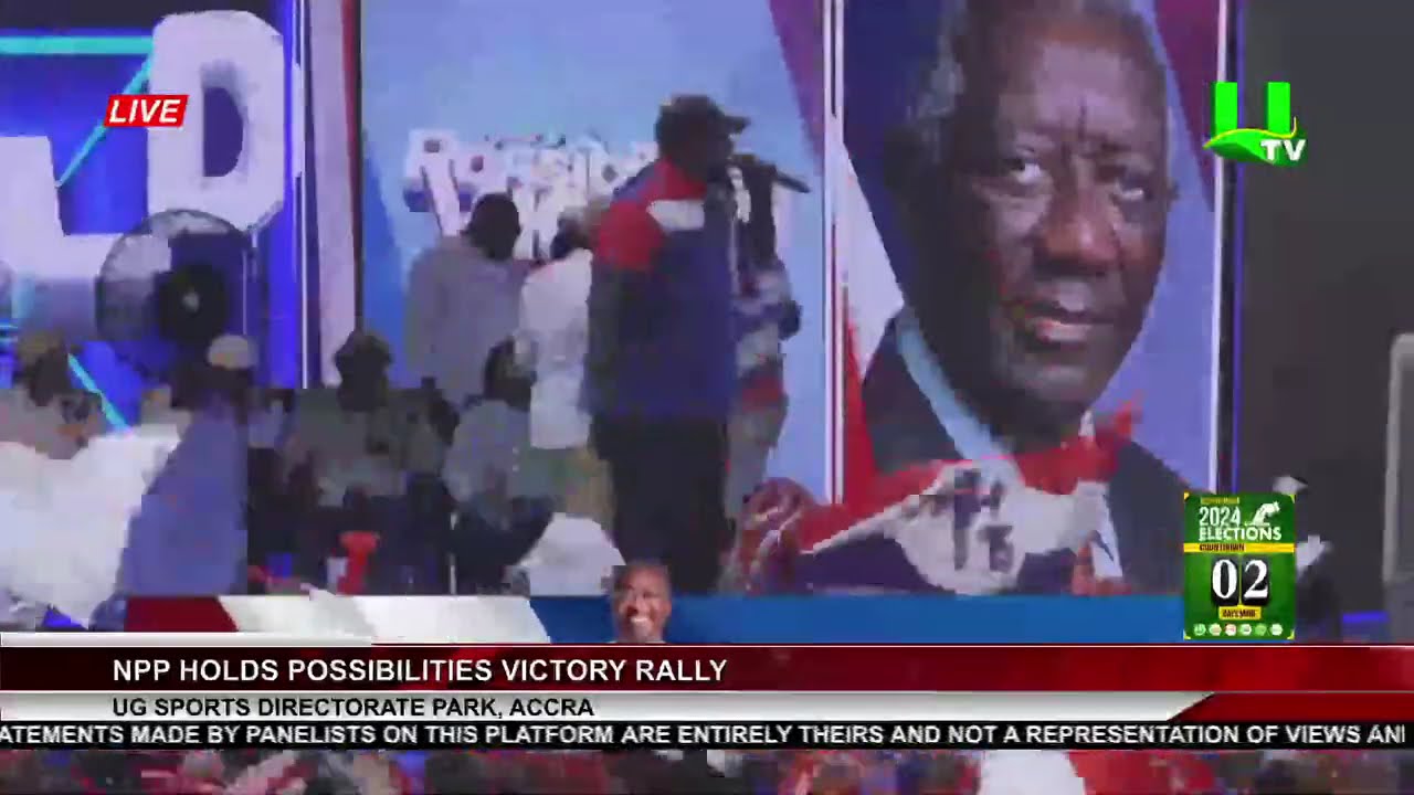2024 ELECTIONS: NPP HOLDS FINAL RALLY: &ldquo;POSSIBILITIES VICTORY RALLY&rdquo; 05/12/24
