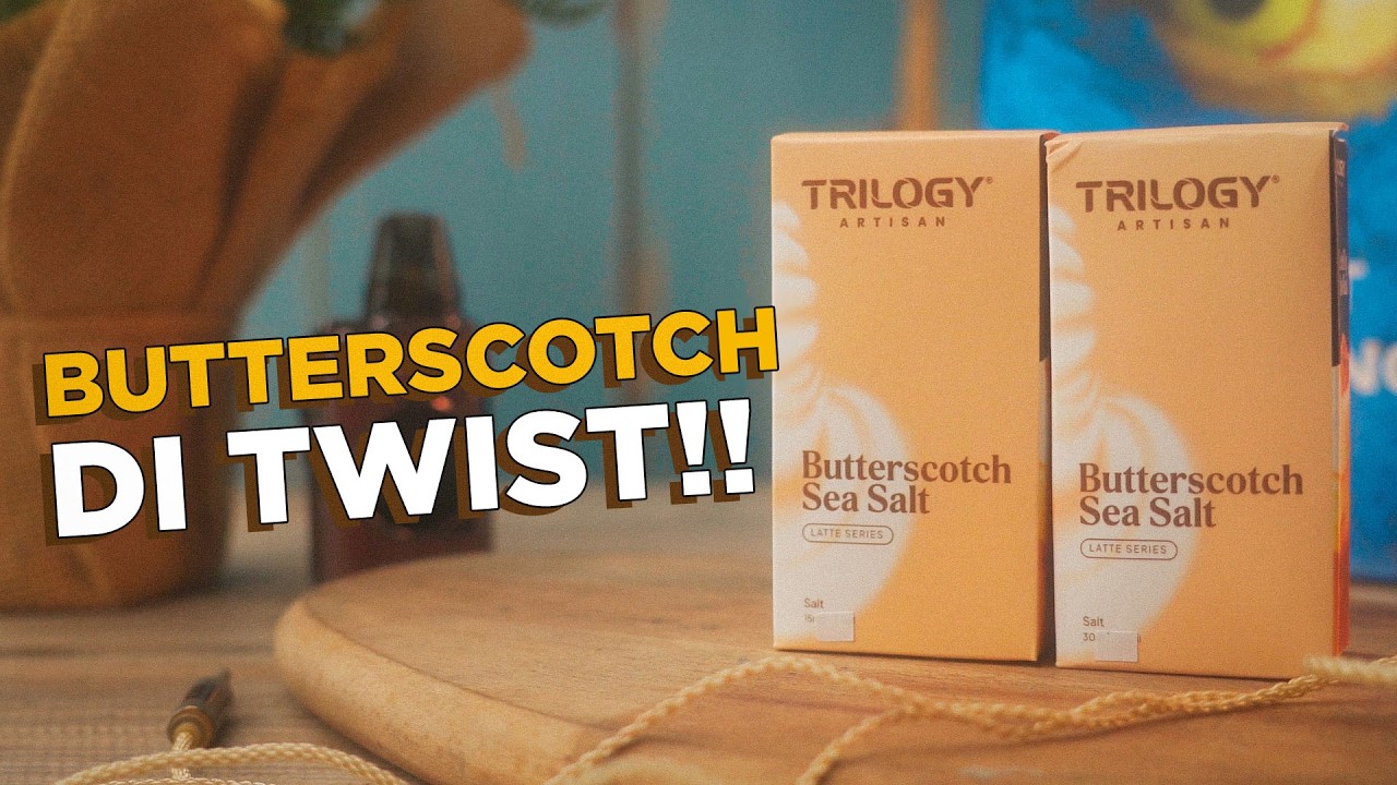 TRILOGY ARTISAN | LATTE SERIES - BUTTERSCOTCH SEA SALT - BUTTERSCOTCH DI TWIST?!!!