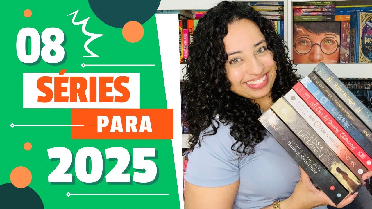 Curiosidades | 8 Séries de livros que completarei em 2025 | Karina Nascimento | Paraíso dos Livros 📚