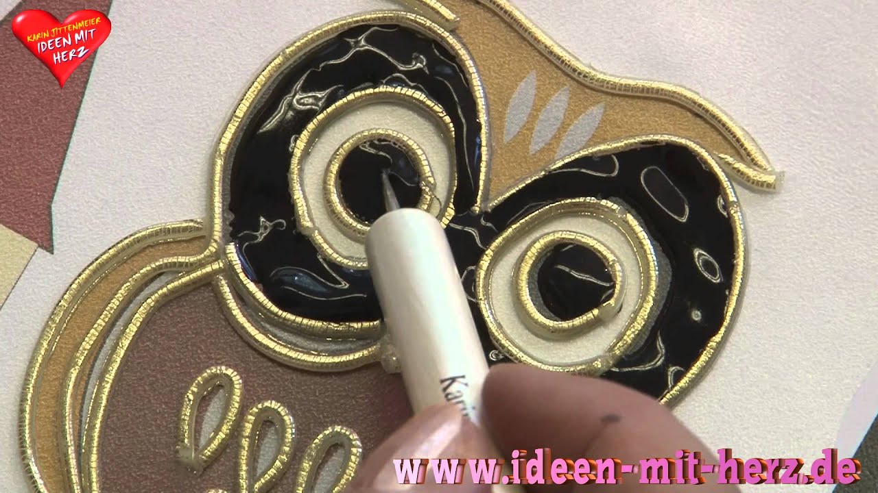 Ideen mit Herz - Kerzengestaltung mit dem Wachsdesign-Pen - DIY Kerze