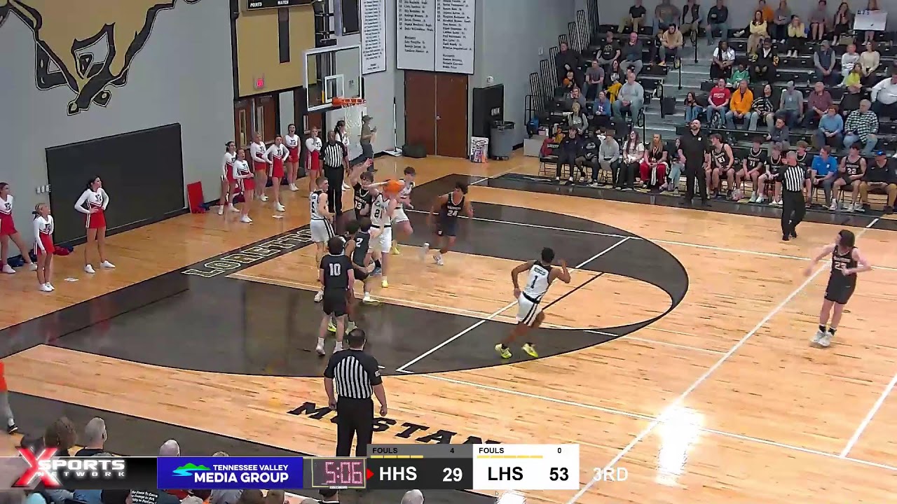 Loretto HS vs Harpeth HS | Men's Sectional Basketball