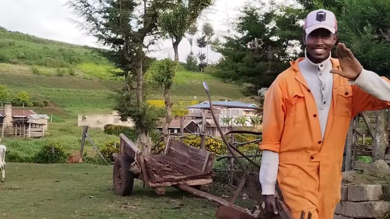 working hard for self sustainability/nothing comes easy/village life