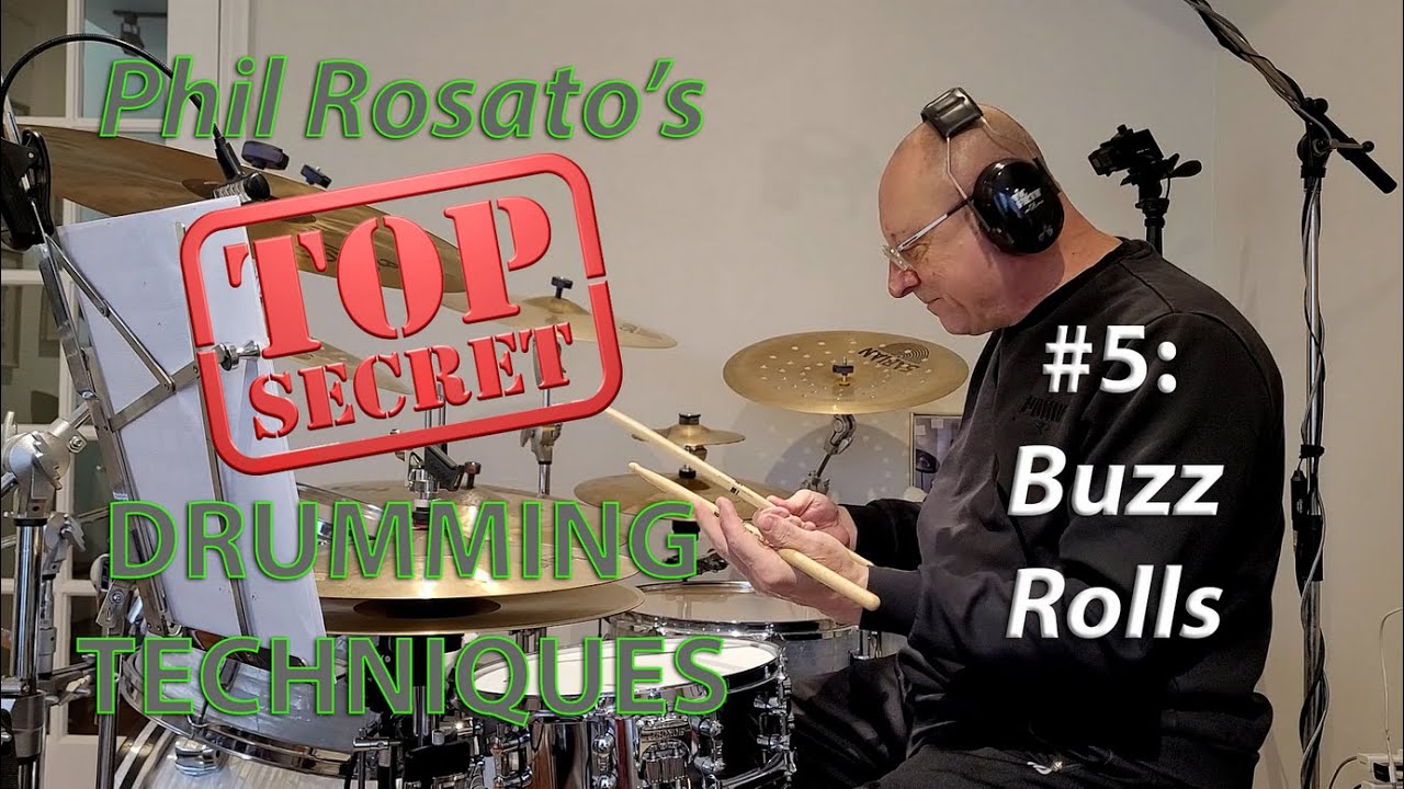 Top Secret Drumming Techniques: Buzz Rolls