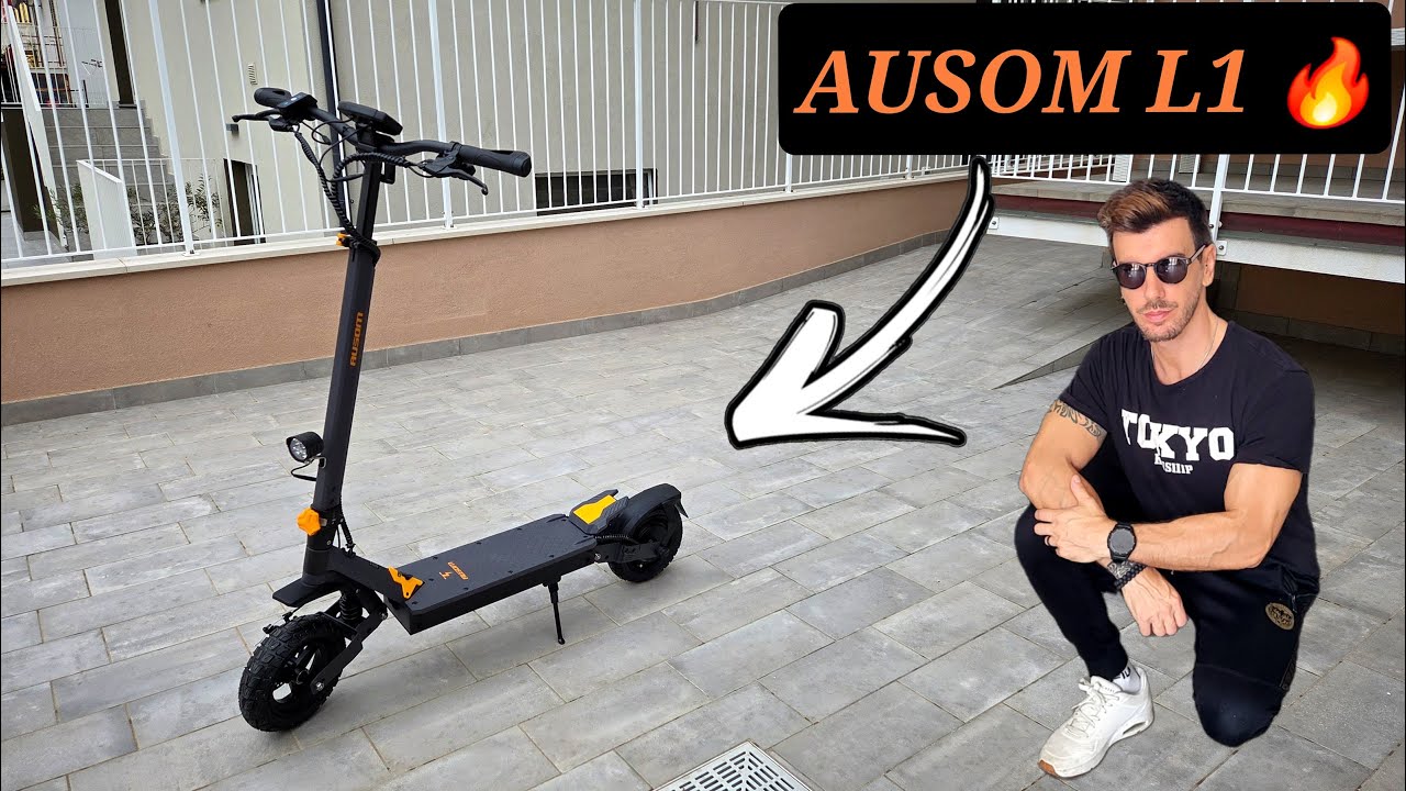 Monopattino Elettrico AUSOM L1 🔥| Tanta potenza e Tanta Autonomia 🔋Unlock speed