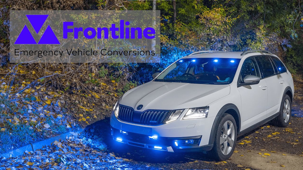 Covert Ambulance Officer Blue Light Installation