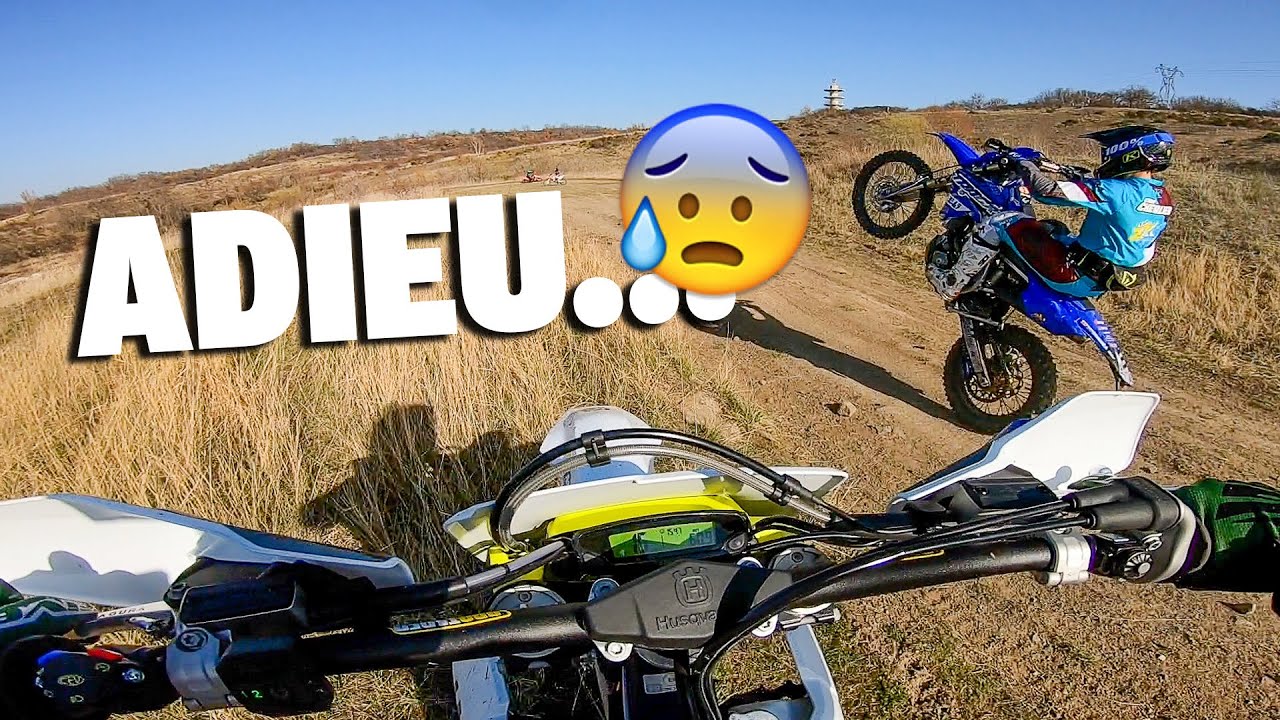 Ma dernière vidéo avec la HUSQVARNA 250 FE... 🥲