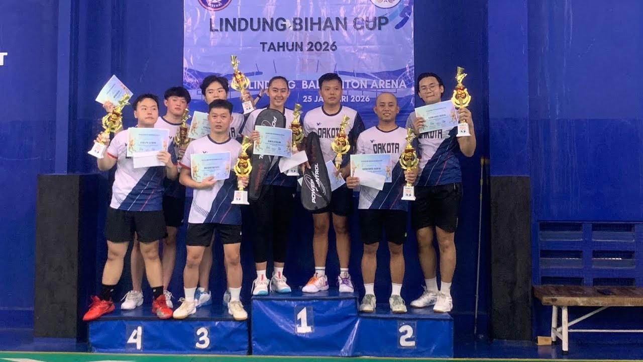 PARTAI GRAND FINAL🏆🏸💫LINDUNG CUP // VIKA/GALIH(SINERGI) VS ASWAD/SOFIE #badminton .