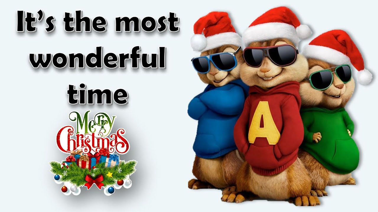 Chipmunks - It's the Most Wonderful Time of the Year 🎅🎄(with lyrics) | Andy Williams | #ChipXania