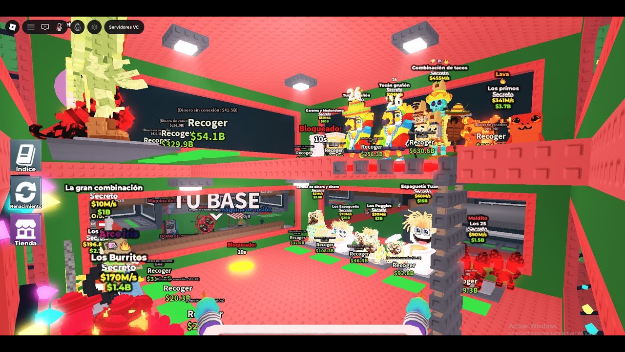 🌮TRADEANDO Y PVP EN SERVER POR  BRAINROTS 🌮