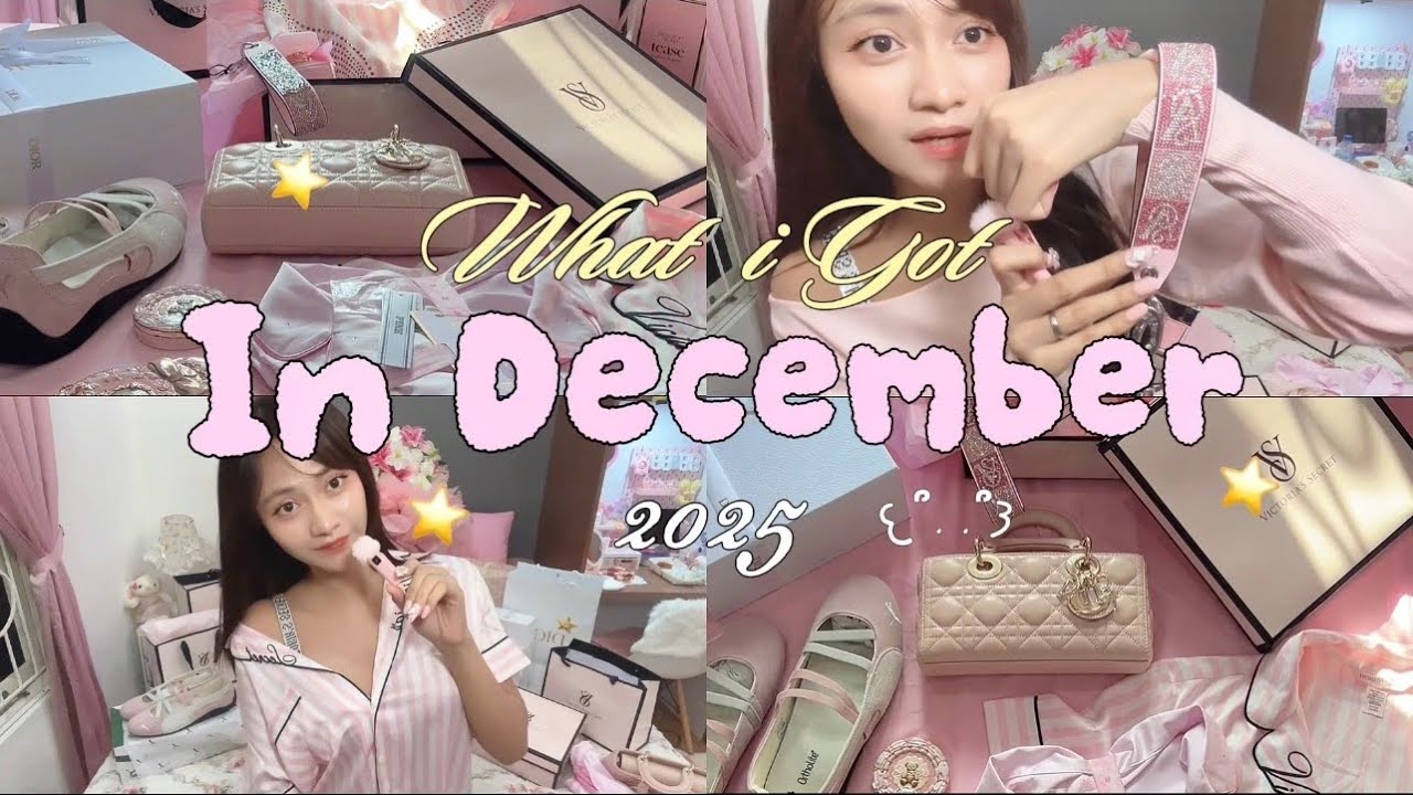 🛒 DECEMBER HAUL : what i got in december? (VICTORIA'S SECRET, DIOR, PUMA)
