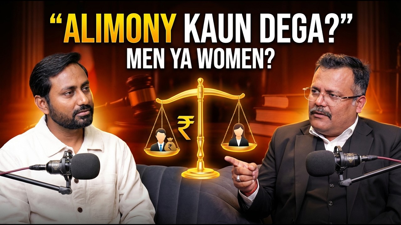 Alimony and Maintenance in India: Do Only Men Pay? Lawyer Explains the Truth | Adv Gaurav Kashyap