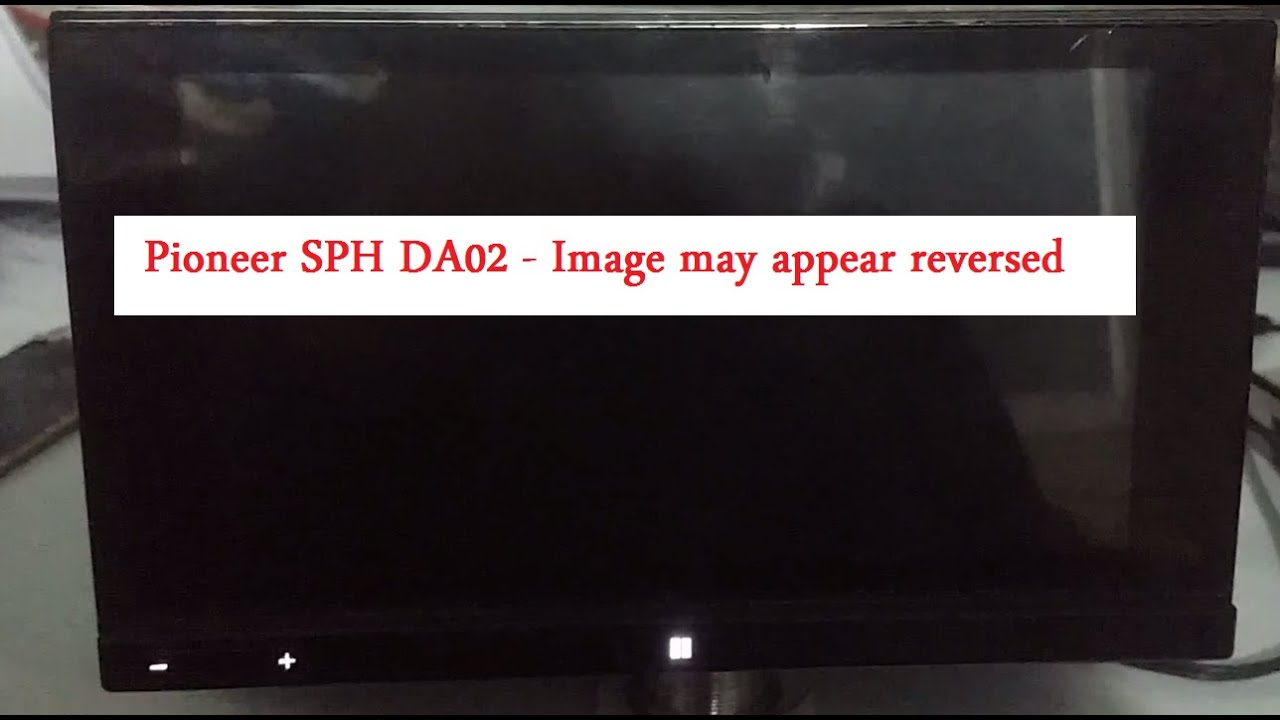 Pioneer SPH DA02 - Image may appear reversed