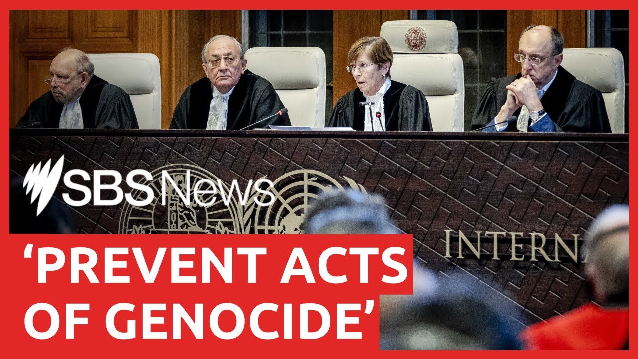 ICJ rules Israel must act to prevent genocide in Gaza: What happens next? | SBS News