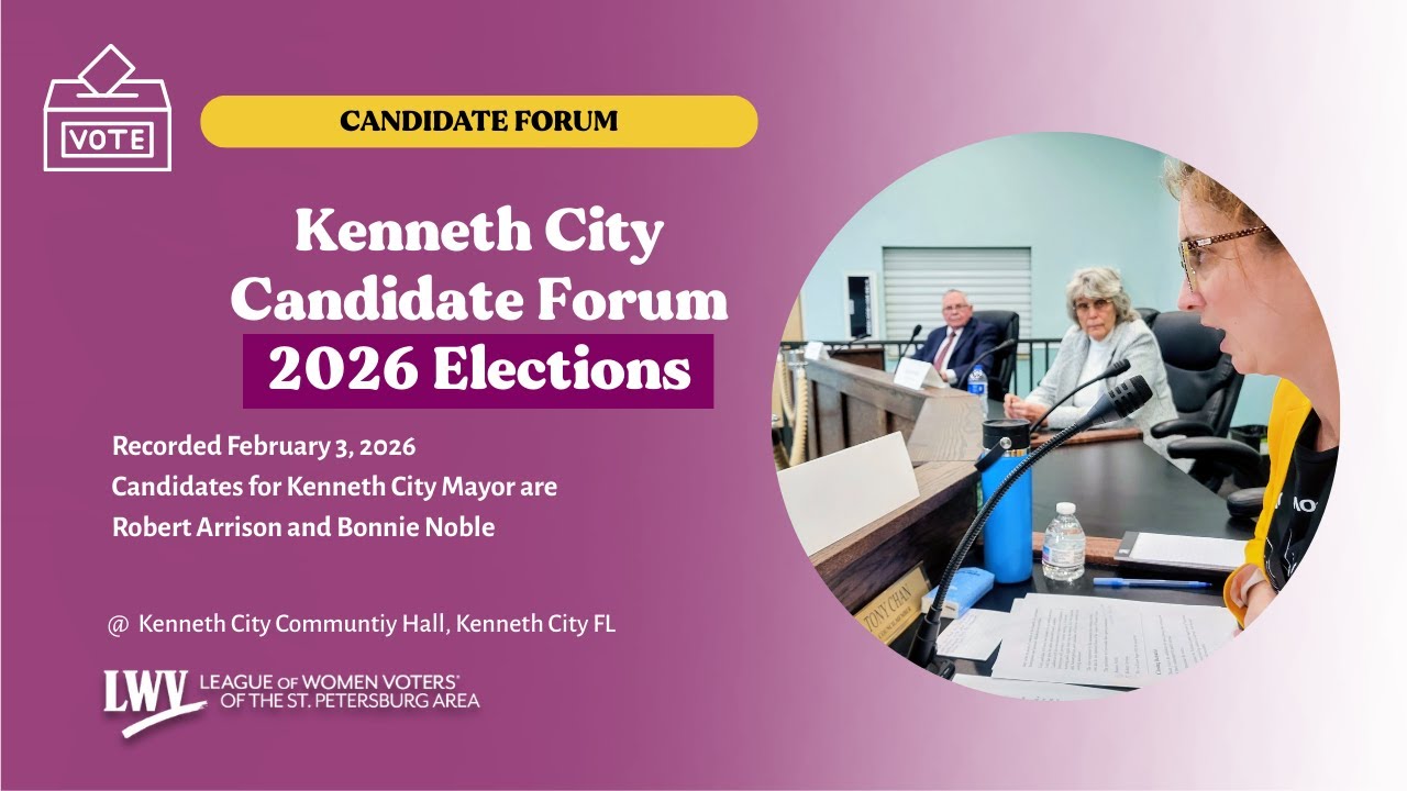 Kenneth City Candidate Forum - Mayoral Election 2026
