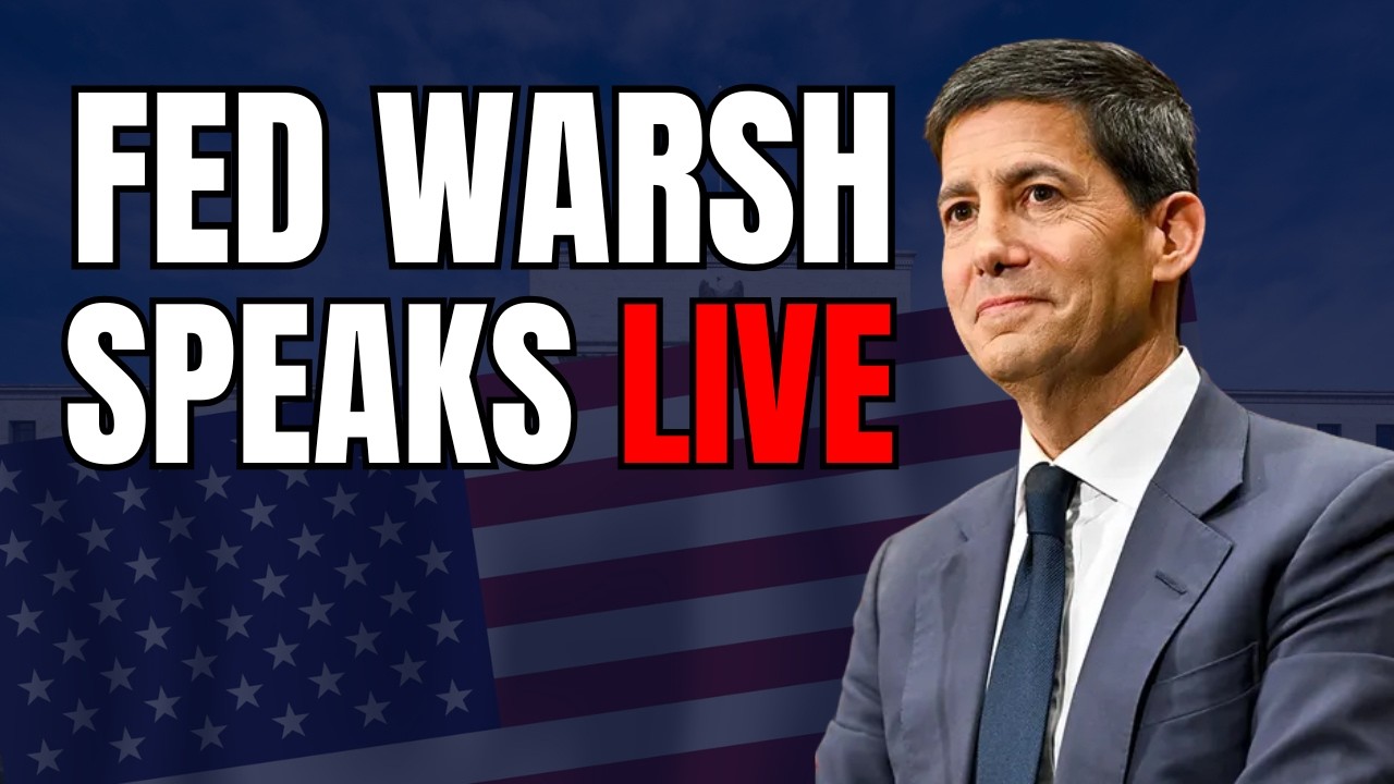 🔴 FOMC LIVE: Kevin Warsh FED Speaks | Rate Hikes, Inflation, Interest Rate Decision, Live Trading