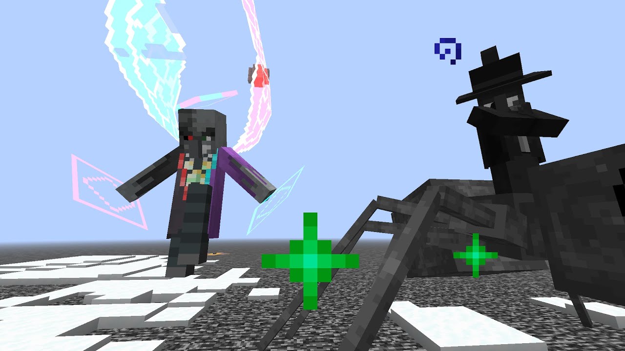 Spiritcaller vs Freakager  Minecraft  Mob Battle