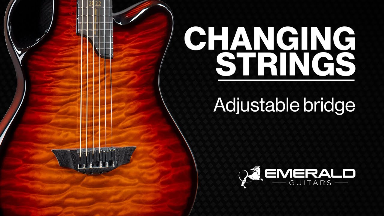 Tech Talk: Changing Strings - Fully Adjustable Carbon Bridge