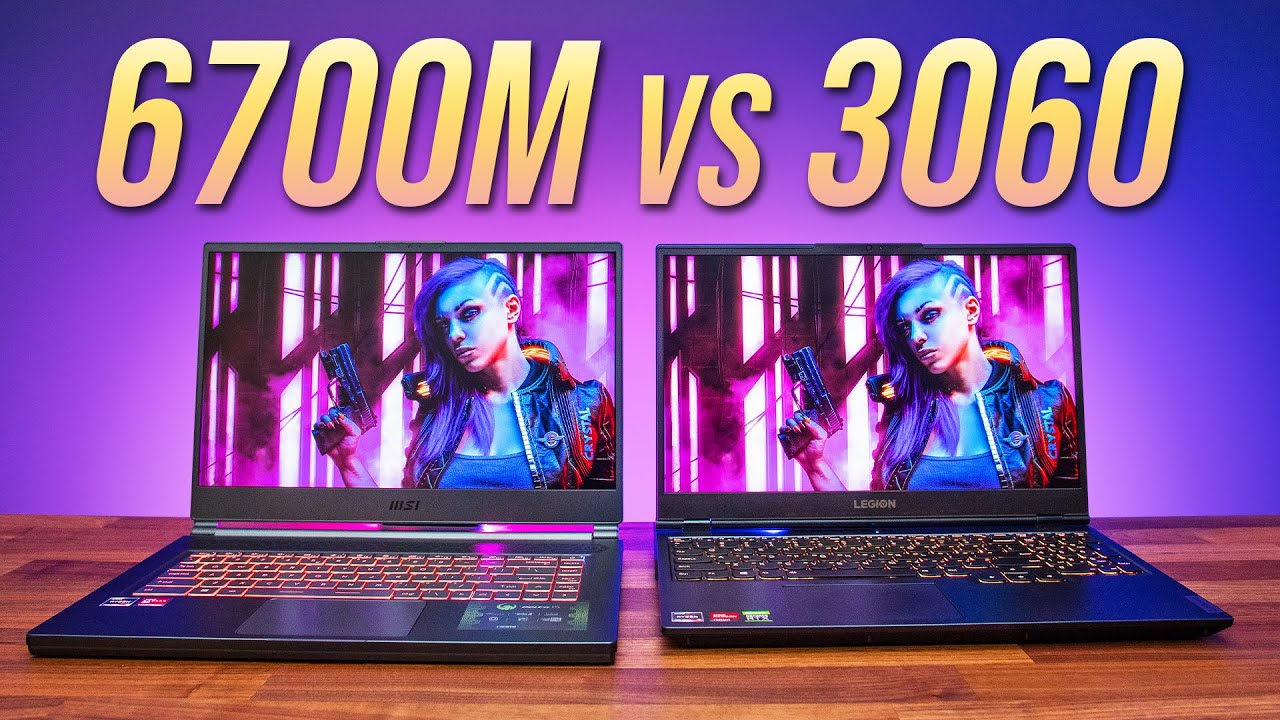 RX 6700M vs RTX 3060 - 17 Games Compared (1080p & 1440p)