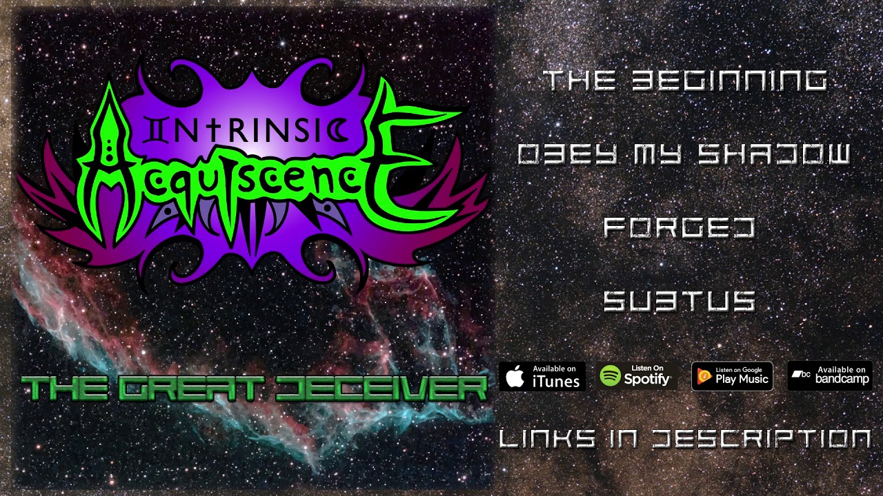 INTRINSIC ACQUISCENCE - The Great Deceiver | FULL EP STREAM 2019 #techdeath #progressive