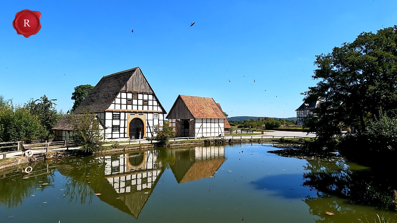 Größte Freilichtmuseum in Deutschland / Detmold, Teil 2. Es ist 90 Hektar groß. GoPro10 4K/50 FPS
