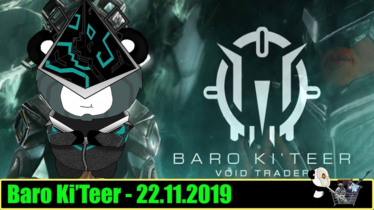 Warframe: Baro Ki'Teer Handlarz Pustki - 22.11.2019!