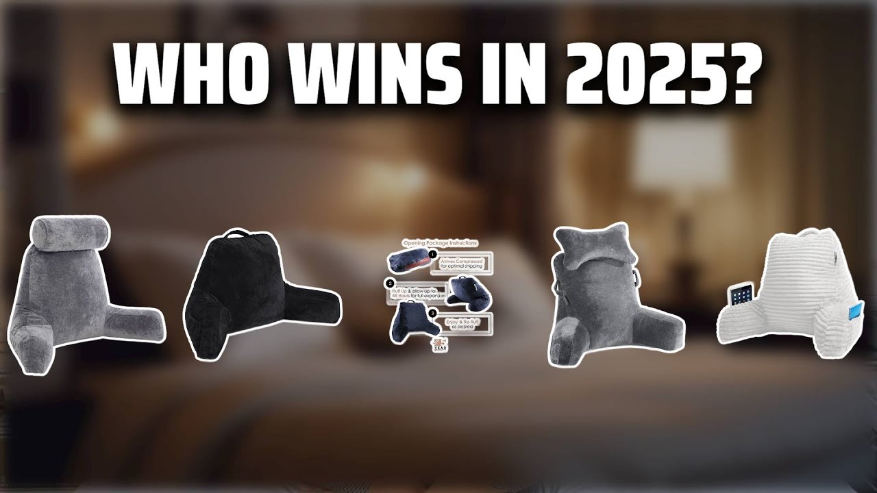 The Top 5 Best Bed Rest Pillow in 2025 - Must Watch Before Buying!
