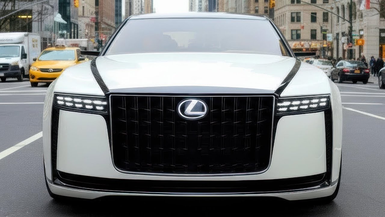 Роскошный седан против спортивного седана! Toyota Century 2027 против Lexus IS