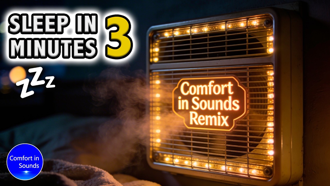 Heater Sound for Sleeping | Deep Sleep White Noise (10 Hours)