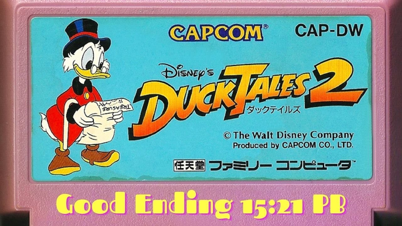 DuckTales 2 (NES,Famicom,Dendy) 100% Speedrun 15:21 PB