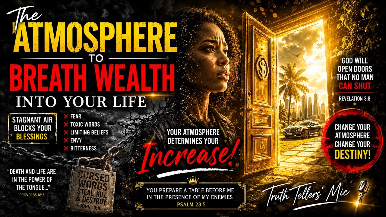 Change Your Atmosphere Before You Build Wealth | A Warning for Sacred Souls Building Wealth